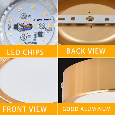 CRI Modern Dimmable LED Downlight с регулируемым углом луча