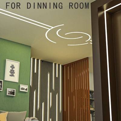 16.5FT / 5 Meter Spotless Silicone LED Channel System Recessed Flexible Tube With Milky White Cover Wider Track Для 12 мм водонепроницаемой светодиодной ленты света USC7 WW