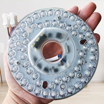 Dia125mm Круглое ПКБ-панель 4.9'' LED Retrofit Light Kit 22W Цвет 3CCT 3000K/4500K/6000K CRI90 Для потолочного вентилятора Замена света панели PCB Ceiling Light LED Retrofit Kit120V 2200LM