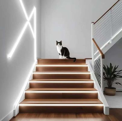 16.5FT / 5 Meter Spotless Silicone LED Channel System Recessed Flexible Tube With Milky White Cover Wider Track Для 12 мм водонепроницаемой светодиодной ленты света USC7 WW