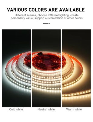 Ed 2835 Smd 120leds Рабочая лампа Smart Led Strip Light Tape DC24V 10m Выключить световой свет