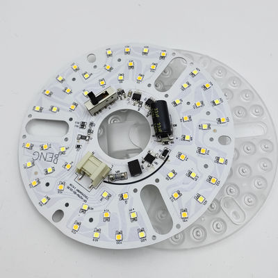 5CCT 18W/24W DIP Switch Ceiling Light Fan With Witch Power Заменяет светодиодный модуль 120V Ceiling Fan Panel Retrofit Kit с модулями DOB