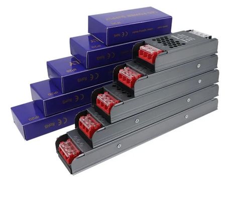 Ультратонкий и тонкий источник питания 12V/24V 60W 100W 150W Led Driver Switching Power Supply For Led Strip Light Tin Box