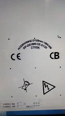 Замена светодиодного потолочного вентилятора: новые продукты: диа125 мм одноцветный 2700K, сертифицированный CE ROHS ERP