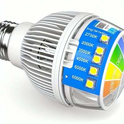 Сертификат Energy Star для потолочного вентилятора LED лампочка 1200 люмен