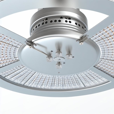 Алюминиевые печатные панели с LED-светом потолочного вентилятора замена - 135 мм диа, 3000K теплый белый