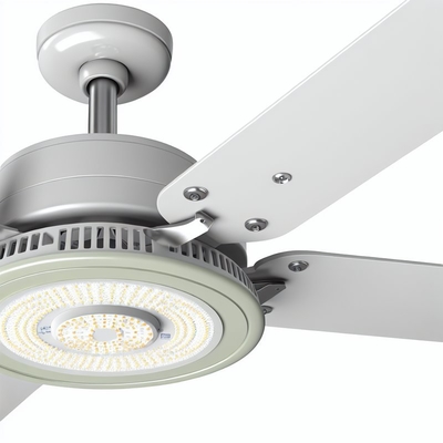 Алюминиевые печатные панели с LED-светом потолочного вентилятора замена - 135 мм диа, 3000K теплый белый