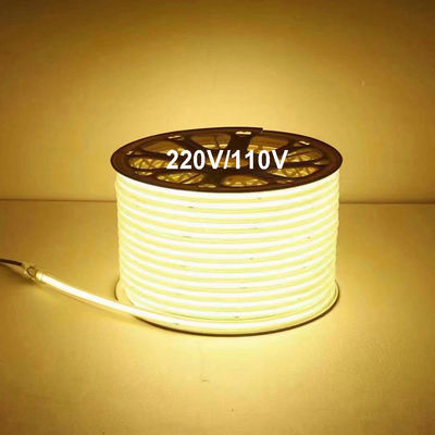 110V 220V водонепроницаемая светодиодная лента с клеем из ПВХ настраиваемая синяя / ледяная синяя / белая / зеленая / фиолетовая / золотая / розовая