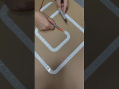 Световой прибор SMD LED PCB модуль 230v Замена квадратного объектива LED световой модуль для потолочной панели